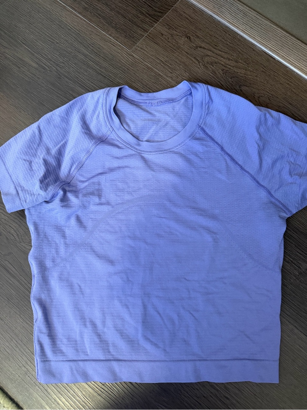 Lululemon swiftly tech crop shift- lavender